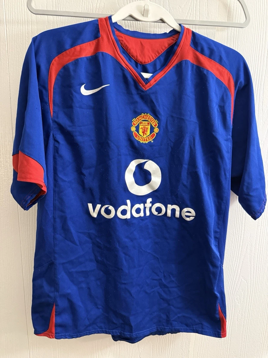 Nike Blue Manchester United International Club Soccer Fan Apparel
