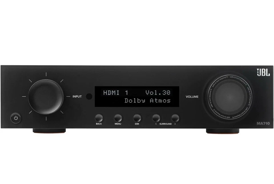 JBL MA710 7.2-Channel 8K AV Performance Receiver - Black NEW ORIGINAL SEALED - Image 2 of 4