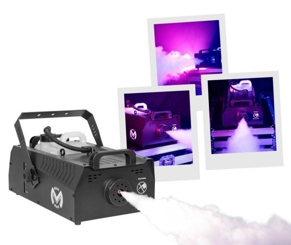 Mac Fog 2000 Dmx Mit Funkfernbedienung Nebelmaschine Fog Dj Nebel Funkfernst.-image