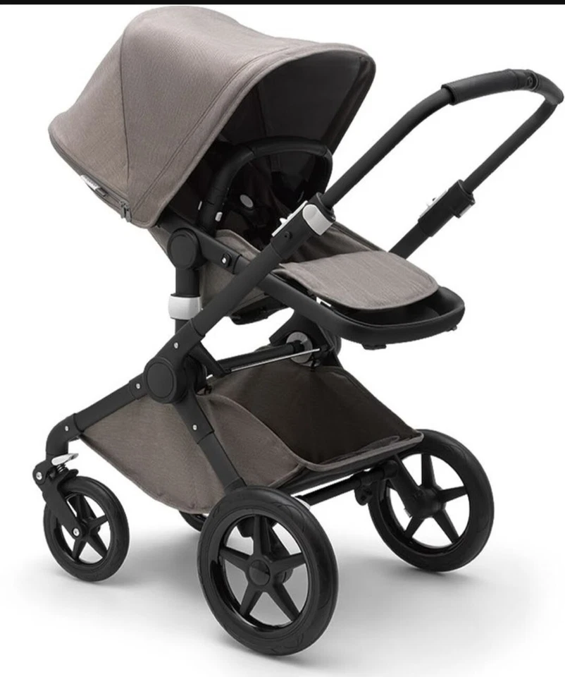Bugaboo Fox 2 seat and bassinetstroller- LIMITED ADDITION TAUPE COLOR - Image 4 of 4