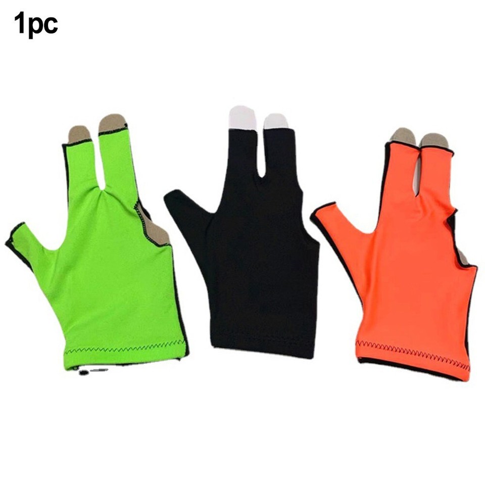 1pcs Billiard Gloves PoolGloves Snooker Gloves LeftHand 3 Fingers