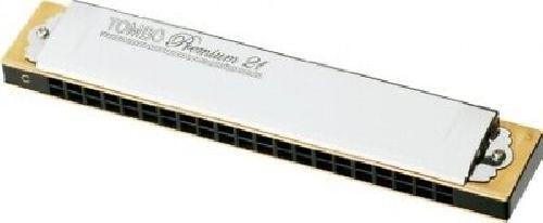TOMBO No.3521 C#m Key TOMBO Premium 21 Tremolo Harmonica 21 holes from Japan - Picture 1 of 4