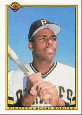 1990 Bowman Bobby Bonilla Pittsburgh Pirates #169