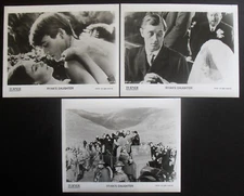 RYAN'S DAUGHTER 1970 Original Studio Photos Set of 3 Robert Mitchum