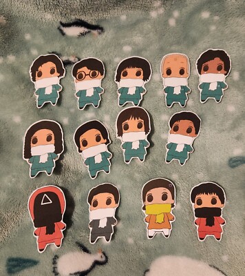 Korean drama Squid Game stickers