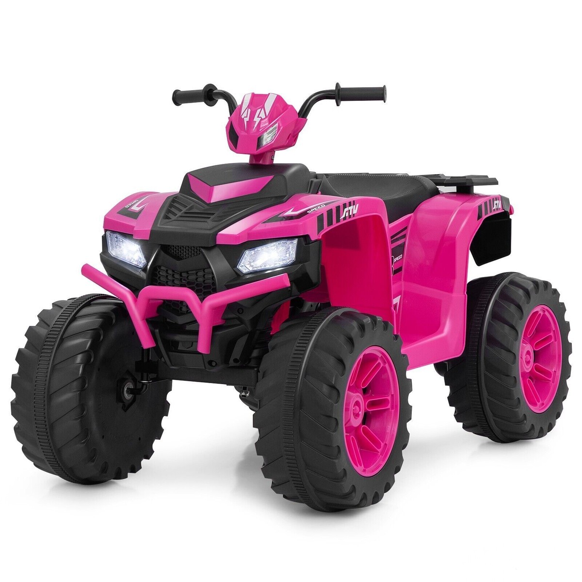 COSTWAY 24V Kids Ride-On Electric ATV 4-Wheeler Quad Car w