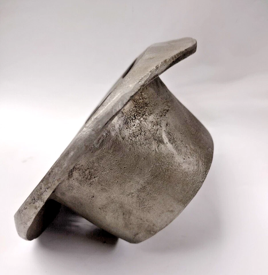 Sombrero de diseño cian token escultura 8,5x8 pulgadas 4,5 libras Foto 3 de 4