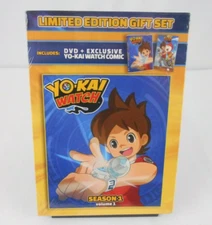 NEW & SEALED YO KAI WATCH SEASON 1 DVD + COMIC BOOK LIMITED EDITION GIFT SET
