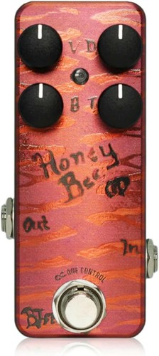 One Control Honey Bee OD 4K Mini Custom Guitar effects pedal Made in Japan - Picture 5 of 8