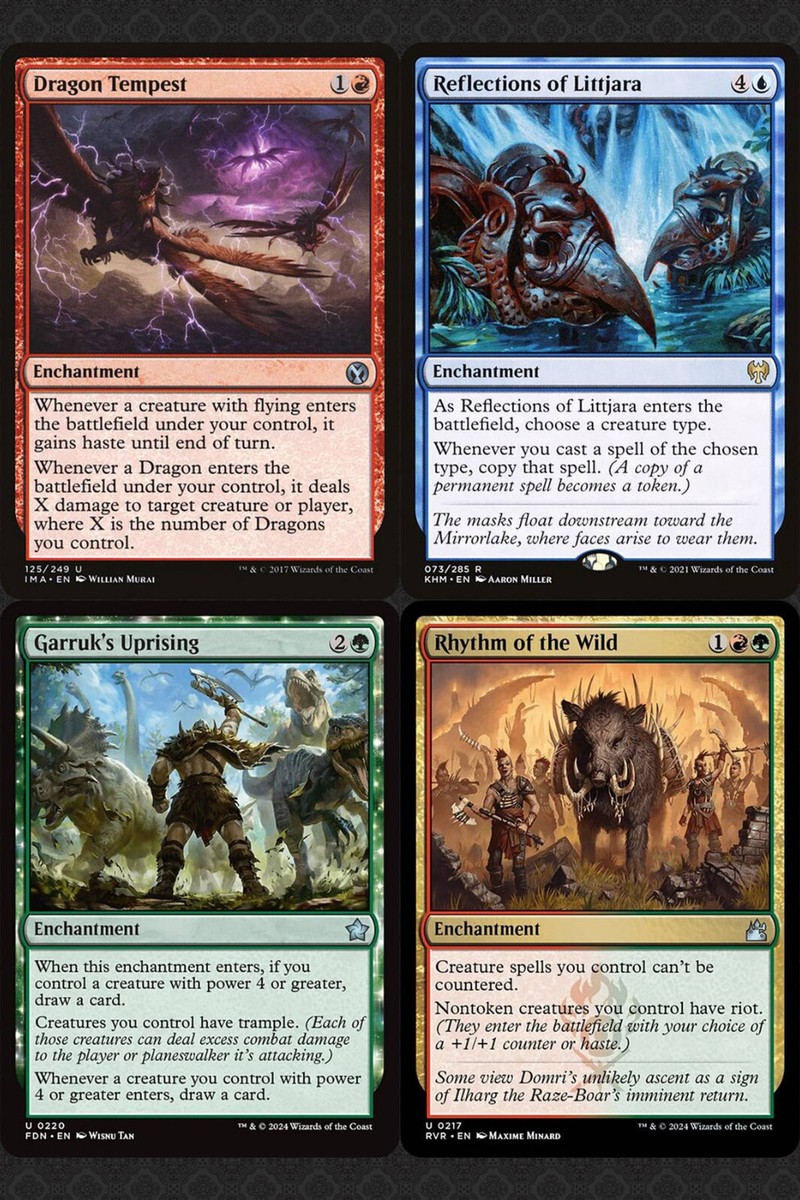 Eshki, Temur's Roar Commander Deck EDH DRAGONS Pre-built MTG Ready