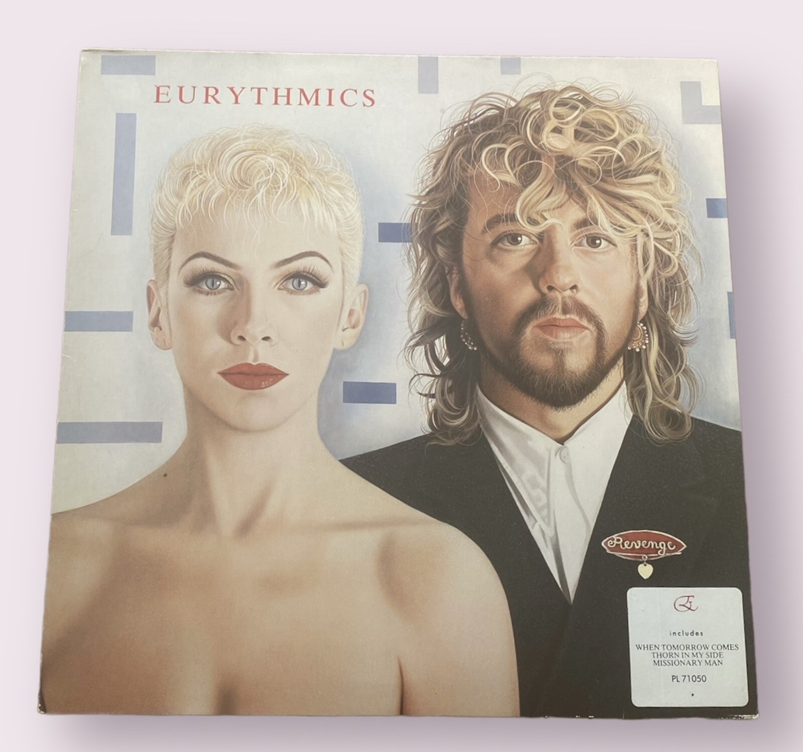 Eurythmics - Revenge 1986 RCA Records vinyl LP