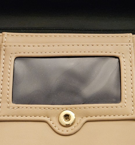 NEW! NINE WEST Crossbody Clutch Purse Cheetah Tan Faux Leather 8"Wx5"H/Strap 48" - Picture 6 of 11