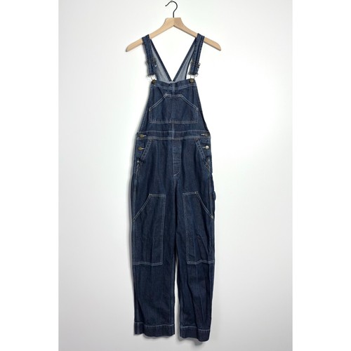 BDG Urban Outfitters Dark Wash Denim Overalls Utility Carpenter size Small