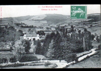 CHATEAU DE LA PREE (71) VILLAS & CHATEAU Route de CHISSEY IN 1908