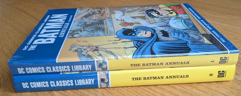 DC Comics Classics Library: The Batman Annuals Volumes 1-2 HC Hardcover ...