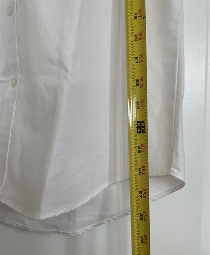 Tom Sawyer Boy's Youth Short Sleeve Pocket Front Button Uniform White Shirt 20 - Picture 10 of 12