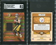 SGC 8 2022 Panini Gold Standard Newly Minted Memorabilia Kenny Pickett RC /399