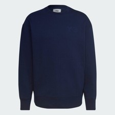 adidas Y-3 Classic Chest Logo Crew Sweatshirt Size XXL Navy RRP £150 GV4191