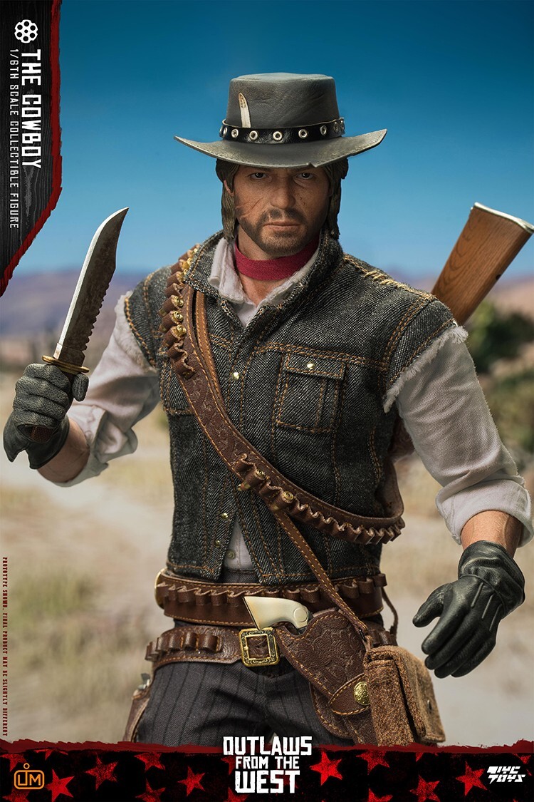 LIMTOYS LIM011 Red Dead Revolver John Marston 1/6 Action Figure 12