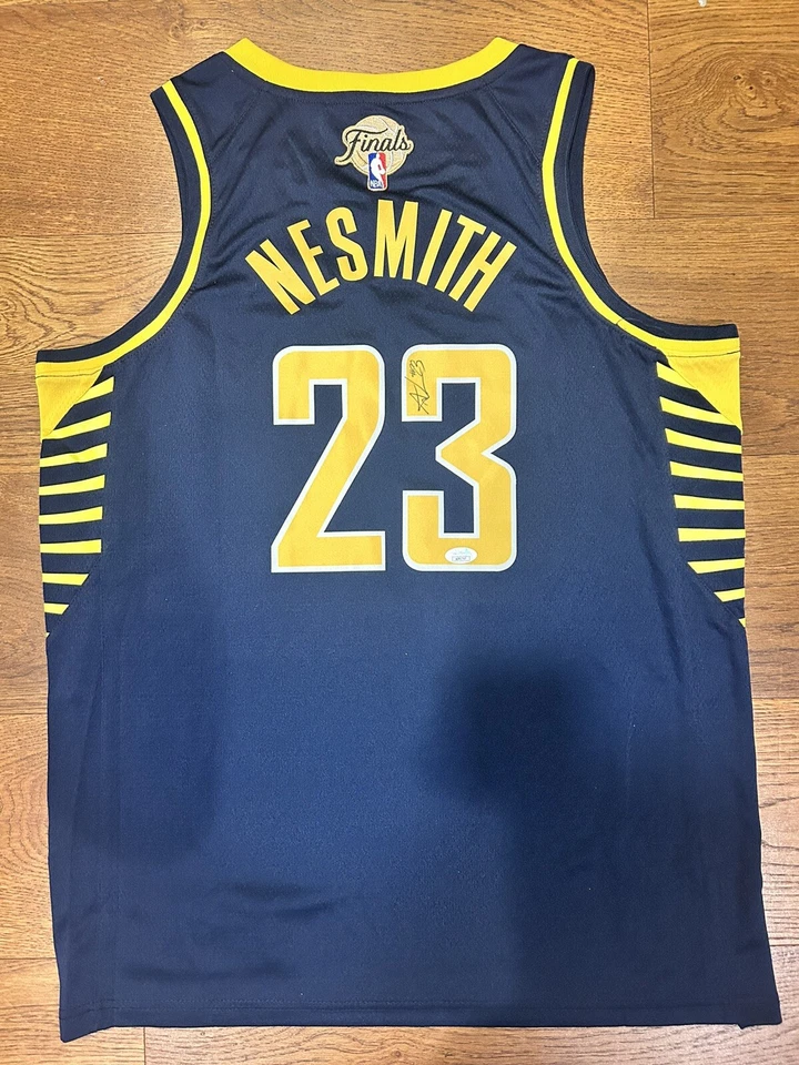 Aaron Nesmith Signed Autographed Indiana Pacers FINALS JERSEY JSA COA - Image 2 of 4