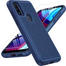 BNIUT for Motorola Moto G Pure Case: Dual Layer Protective Heavy Duty Cell Phone