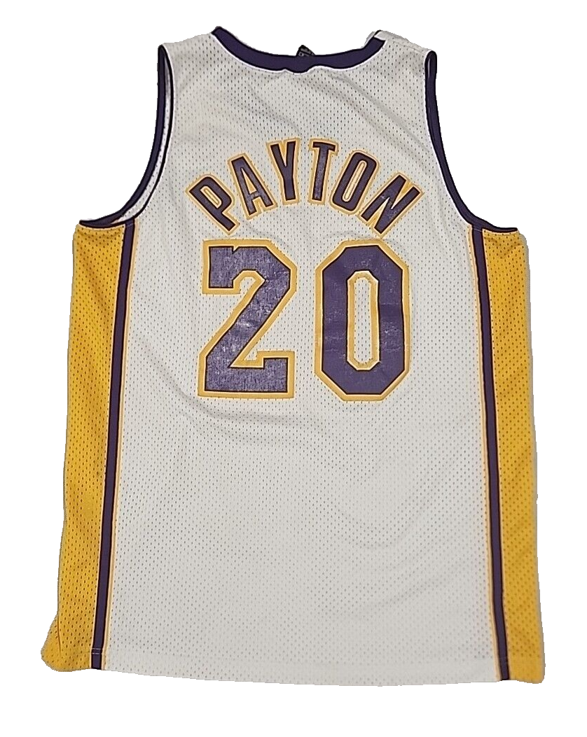 Nike Team LA Lakers Gary Payton #20 Jersey NBA Men's Medium +2 Length