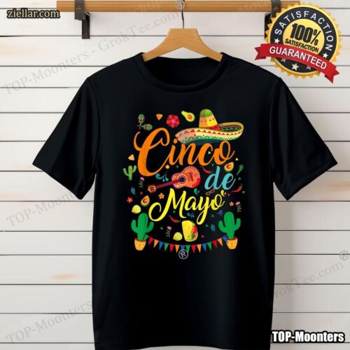 Party Cinco de Mayo Shirt, 5 de Mayo Mexican Fiesta Gift Tee