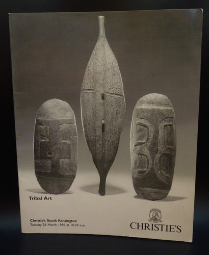 Cristie's Tribal Art, 1996 Catalogue