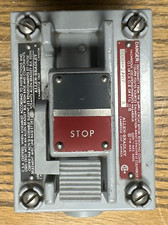 ALLEN-BRADLEY 800H-1AH7 STOP PUSH BUTTON STATION W/800H-1HZX7 *USED-GUARANTEED*