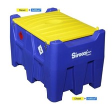 Sirocco Carrytank Kombitank 400+50 L Diesel AdBlue Tank mobile Tankstelle  12V