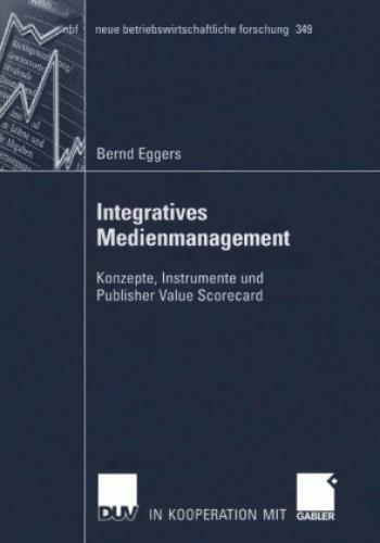 Thumbnail - Integratives Medienmanagement Konzepte, Instrumente Und Publisher