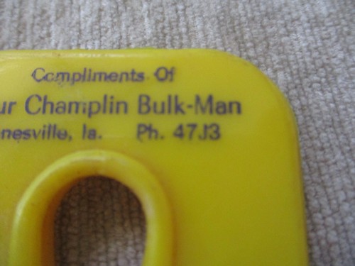 Vtg Champlin Advertising Scissors Sharpener Janesville Iowa - Picture 11 of 14