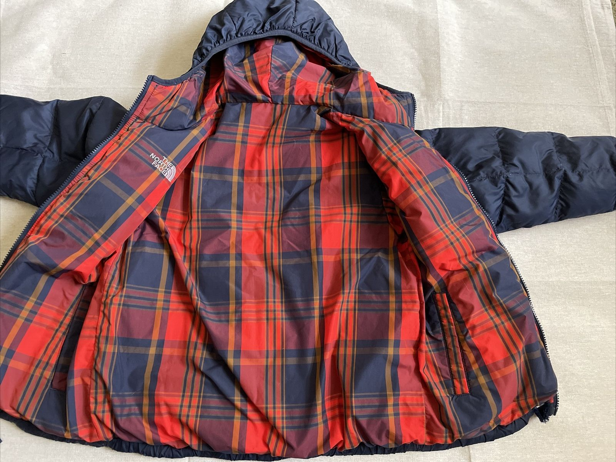 THE NORTH FACE Boys Down Reversible Jacket Sz (10-12) | eBay