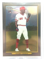 2020 Topps Baseball Turkey Red Chrome #93 Aristides Aquino RC Cincinnati
