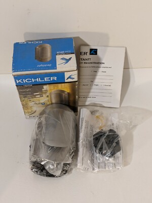 Kichler 28126 Nickel Gebürstet Pfad Deck Leuchte 12 V System 6,5 W
