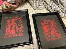 Chinese paper cuts (8 by 12)(butterfly)