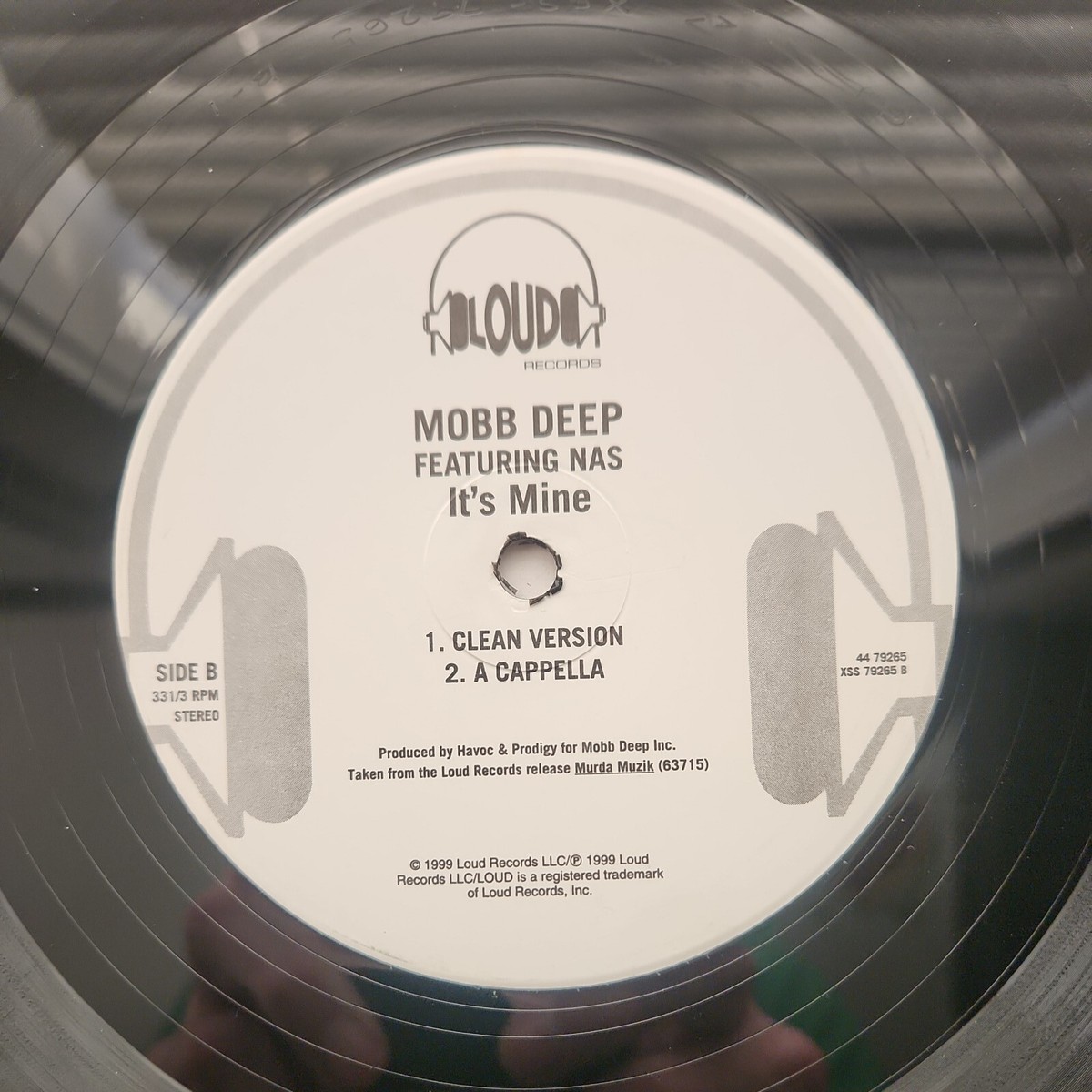 Mobb Deep It's Mine Featuring Nas 12” Single Vinyl Record 1999 w