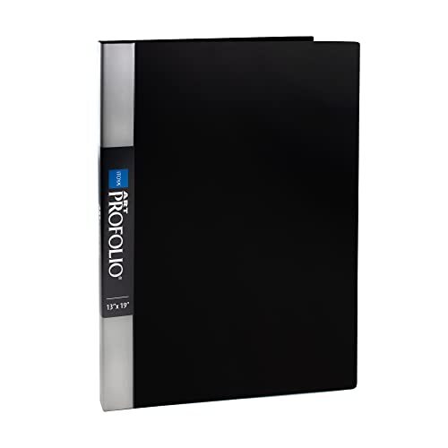 Itoya Original Art ProFolio 13x19 Black Photo Album Book with 48 Pages Portfolio - Picture 1 of 7