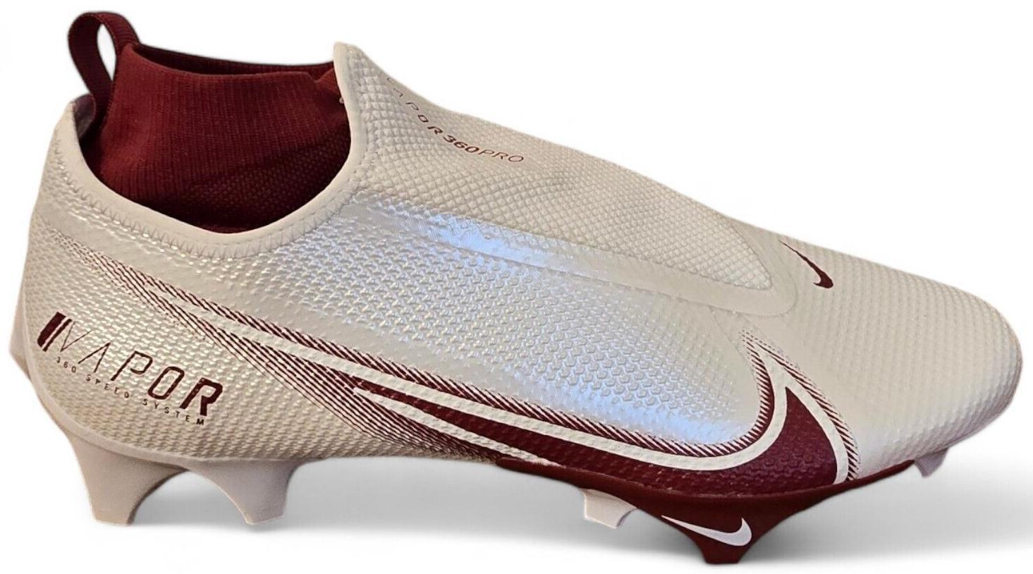 Size 14 - Nike Vapor Edge Pro 360 White Cardinal Red for  display picture 2