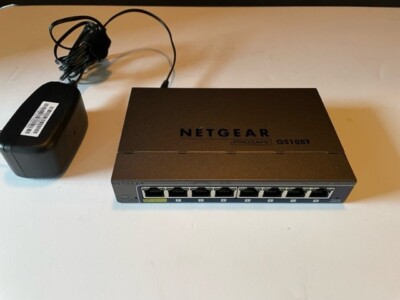 PC周辺機器 NETGEAR GS108Tv2 Amazon.com: NETGEAR GS108Tv2 8-Port Gigabit Smart Managed