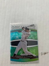 Charlie Blackmon 2020 Prizm Brilliance Silver Wave Prizm Card #B-10