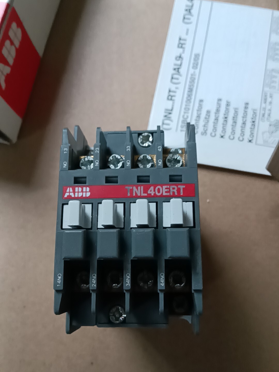 One ABB TNL40ERT  77-143VDC new Welcome counteroffer