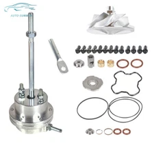 GTP38 Turbo 33PSI Billet Actuator + Repair Kit For Ford Powerstroke 7.3L 2000-03