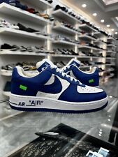 Nike Air Force 1 Low by Virgil Abloh x Louis Vuitton LV Blue Nike Air Force 1 Low by Virgil Abloh x Louis Vuitton LV Blue