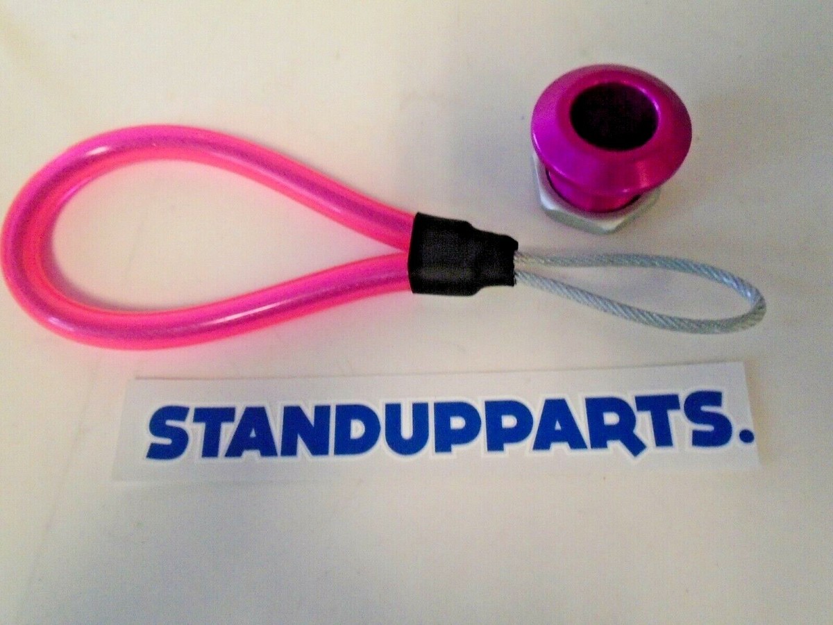 アクセサリー reebow Tow Loop Bow Eye Tie Down Bushing Fitting Super Jet Ski PINK