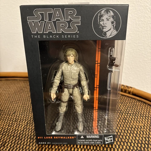 Star Wars The Black Series Luke Skywalker #11 Orange Line 6" Action Figure