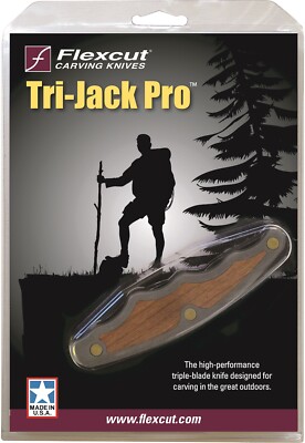 Flexcut Tri-Jack Pro, 4 1/4