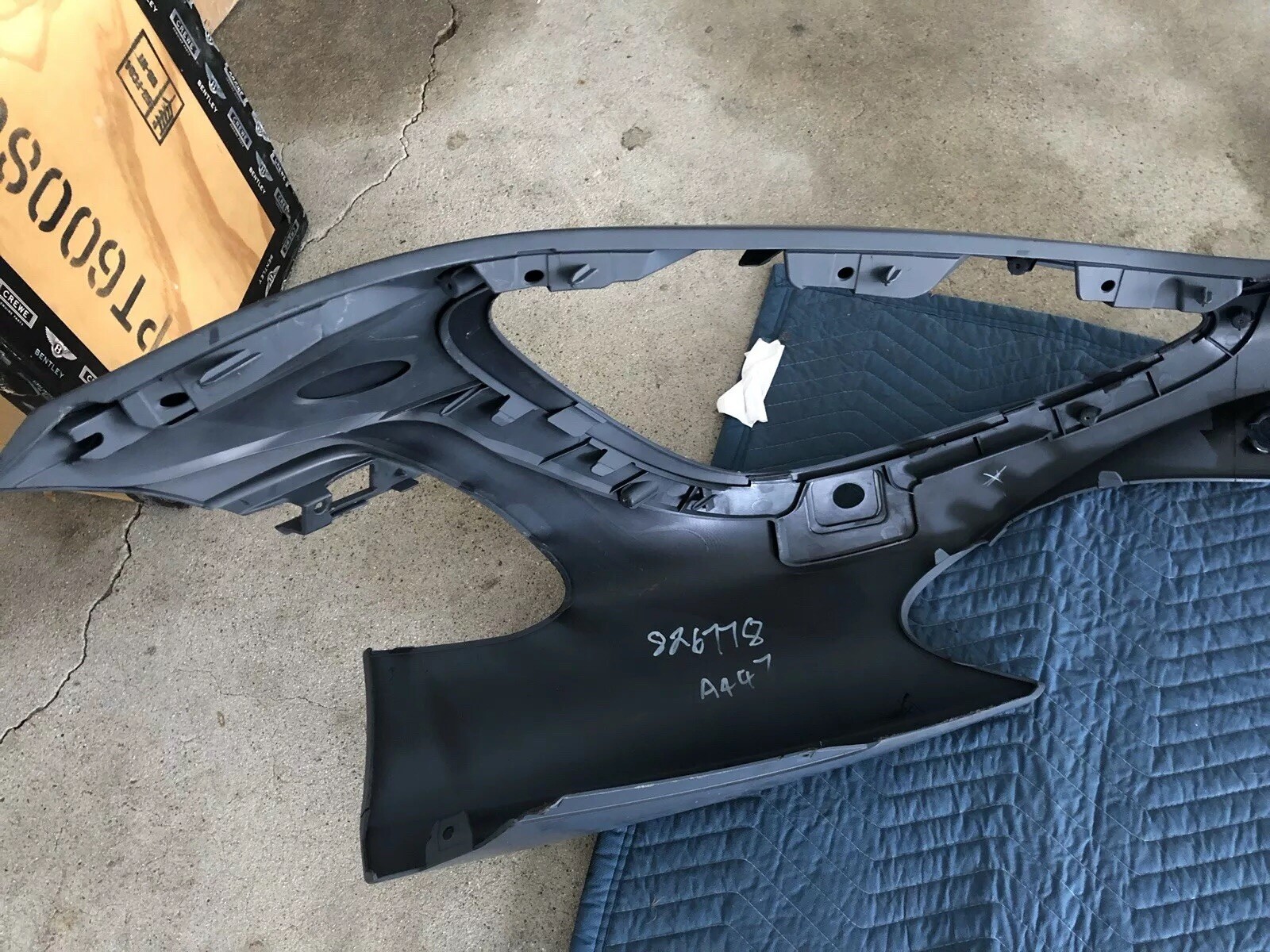 Mclaren 720s 720 Front Bumper Cover Damaged OEM 14A0153CP