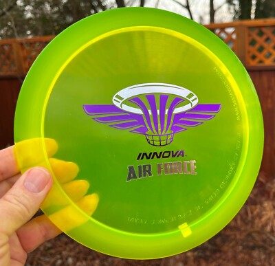 2014 Thunderbird Champion  Disc Golf Innova 175G Air Force Team Stamp New #2412