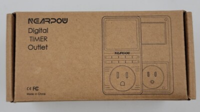 Outlet Timer, NEARPOW Multifunctional Programmable Timer with Countdown Openbox